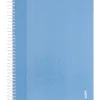 Caderno Espiral A5 Capa Dura Pautado 100 Folhas Azul Claro Note!