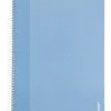 Caderno Espiral A4 Capa Dura Pautado 100 Folhas Azul Colours