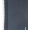 Caderno Espiral A5 Capa Dura Pautado 100 Folhas Azul Escuro Colours Note!