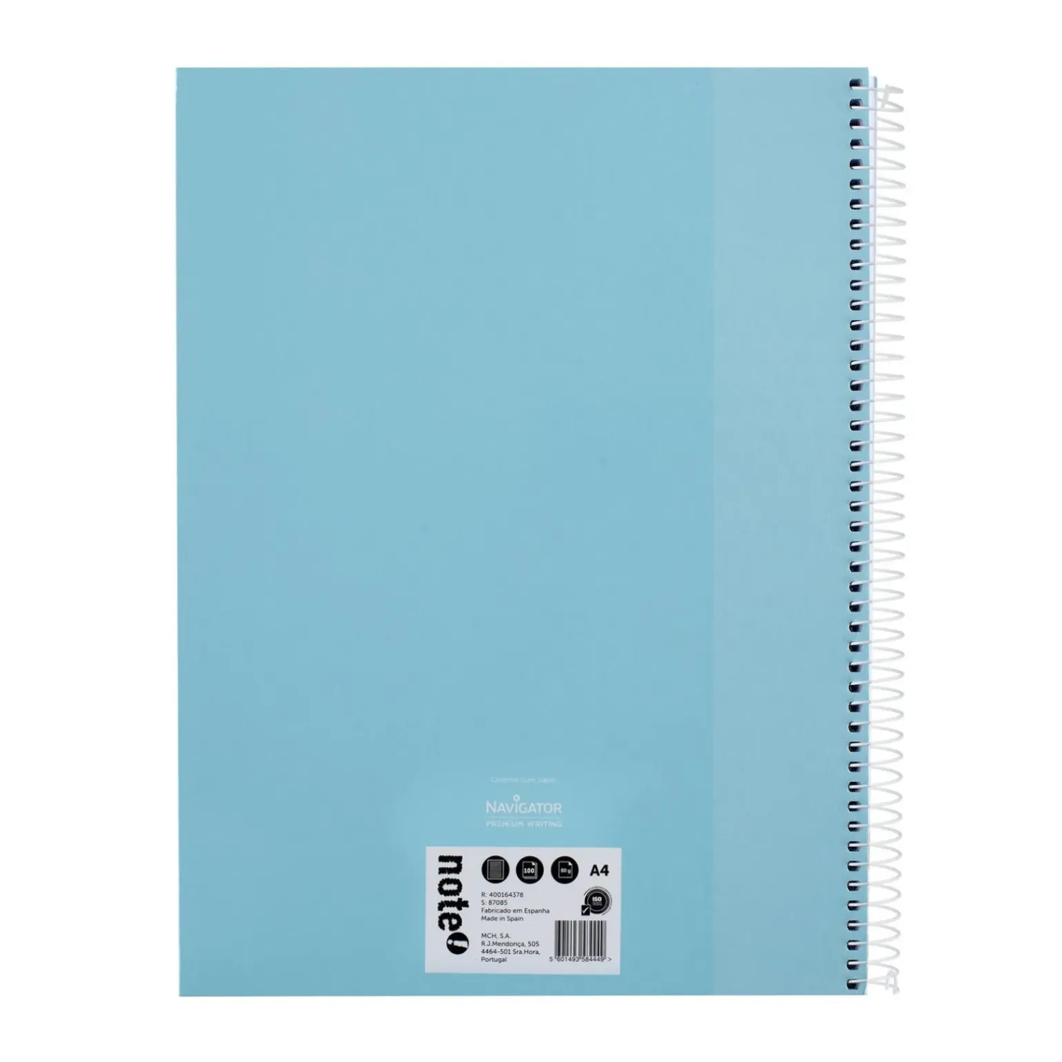 Caderno Espiral A4 Capa Dura Pautado 100 folhas Pastel