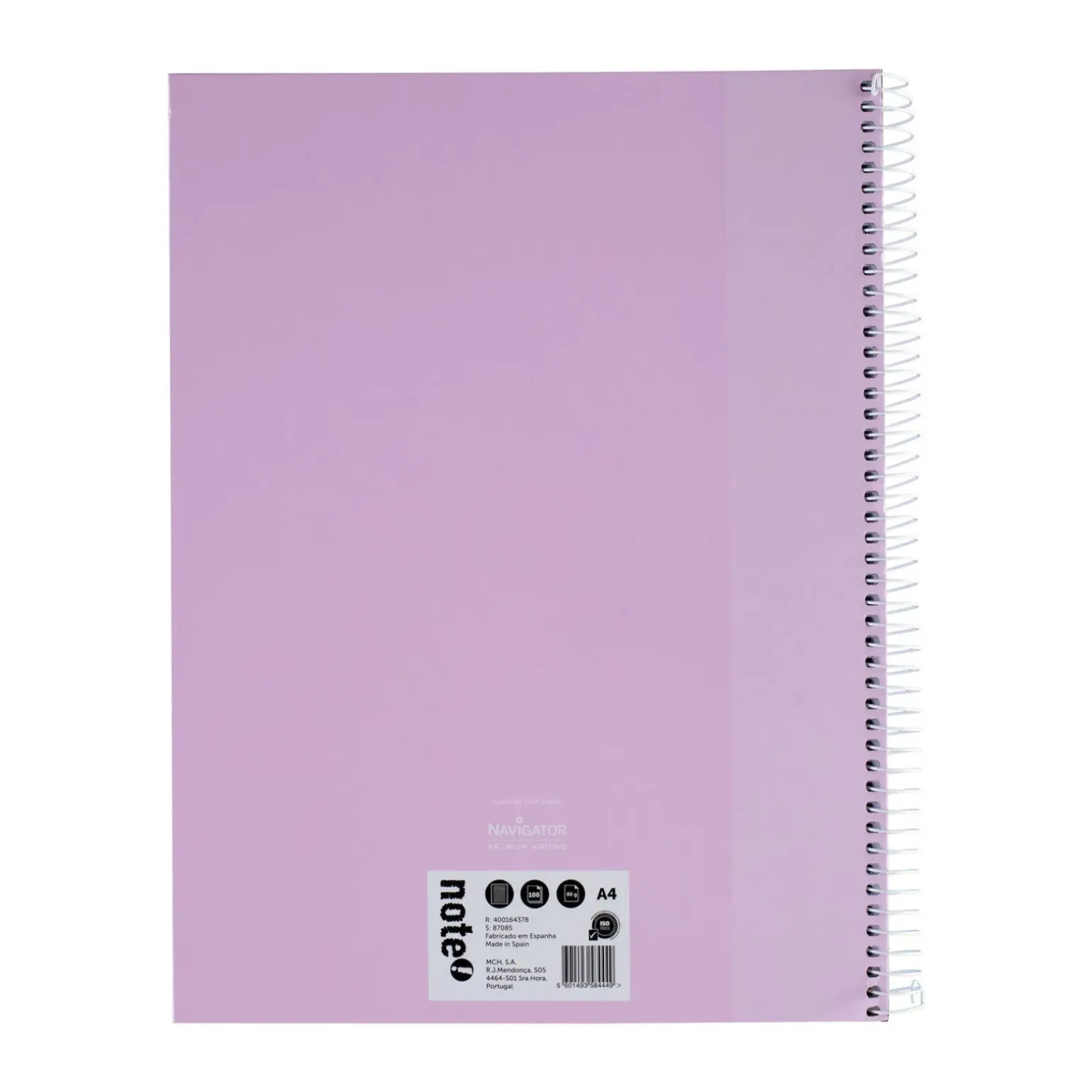Caderno Espiral A4 Capa Dura Pautado 100 folhas Pastel