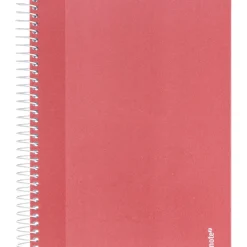 Caderno Espiral A5 Capa Dura Pautado 100 Folhas Rosa Colours Note!