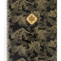 Caderno Espiral A4 Capa Dura Pautado 100 Folhas T-Rex Note!
