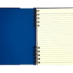 Caderno Espiral A5 Capa Dura Pautado Your Colour Azul Note!