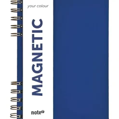 Caderno Espiral A5 Capa Dura Pautado Your Colour Azul Note!