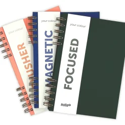 Caderno Espiral A5 Capa Dura Pautado Your Colour Peach Note!