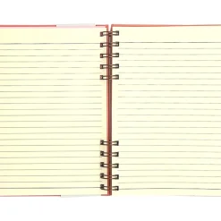 Caderno Espiral A5 Capa Dura Pautado Your Colour Peach Note!