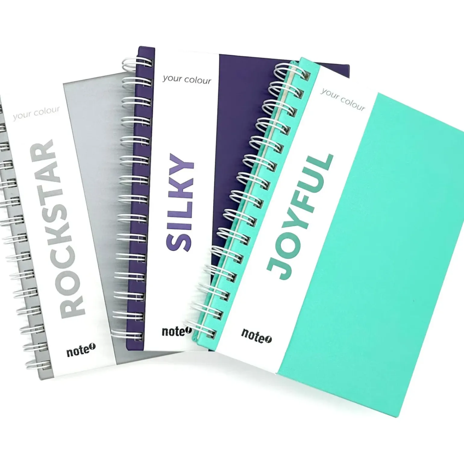 Caderno Espiral A5 Capa Dura Your Colour Silky Note!
