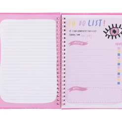 Caderno Espiral A5 60 Folhas Cats Pink Magic