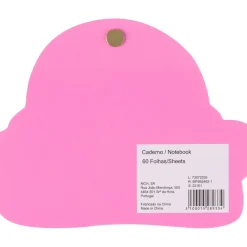 Caderno Espiral A6 60 Folhas Cloud Pink Magic