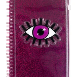 Caderno Espiral A5 60 Folhas Eye Pink Magic