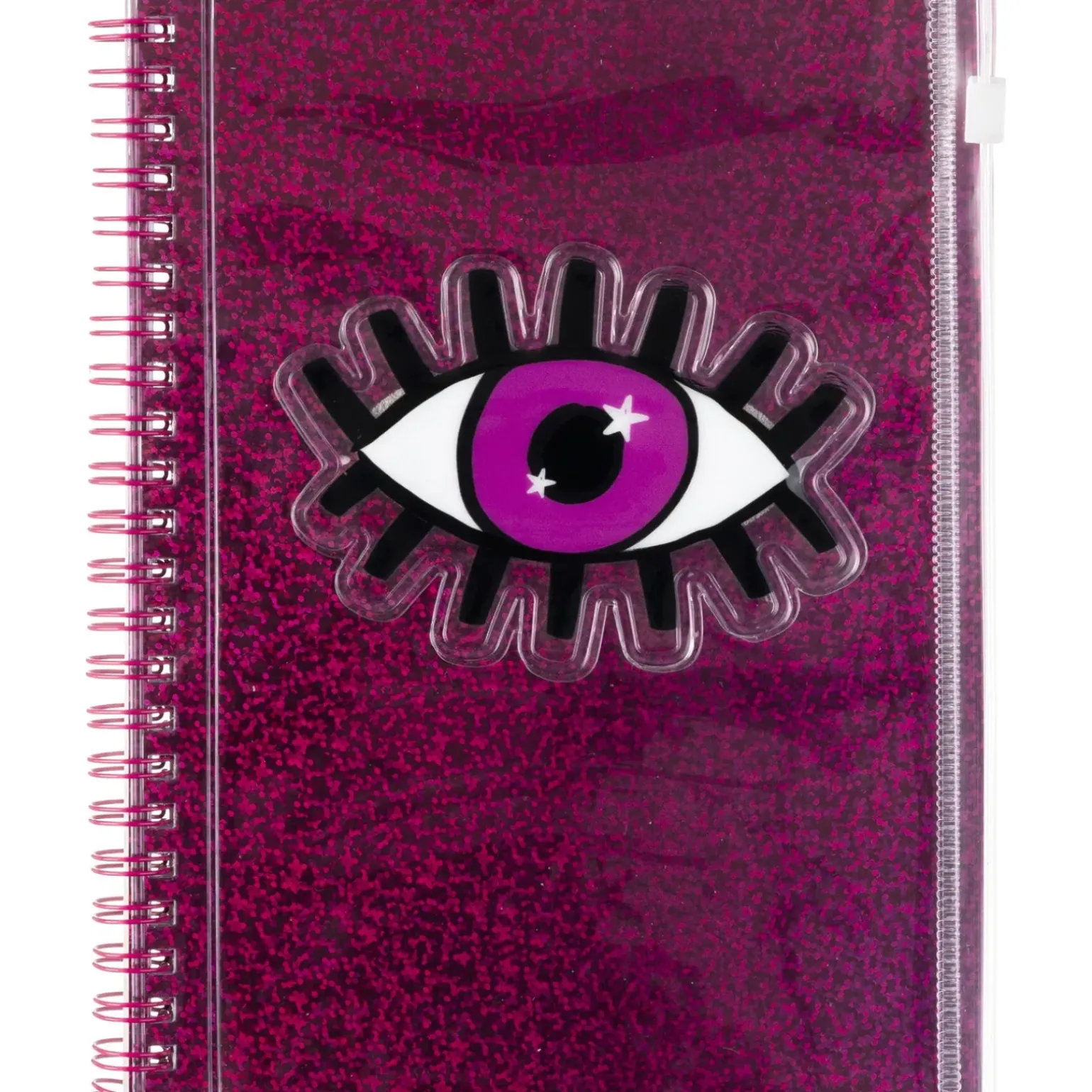 Caderno Espiral A5 60 Folhas Eye Pink Magic