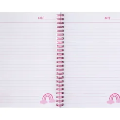 Caderno Espiral A5 60 Folhas Eye Pink Magic