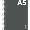Caderno Espiral A5 80 Folhas 70G Liso Tecnoline Note!