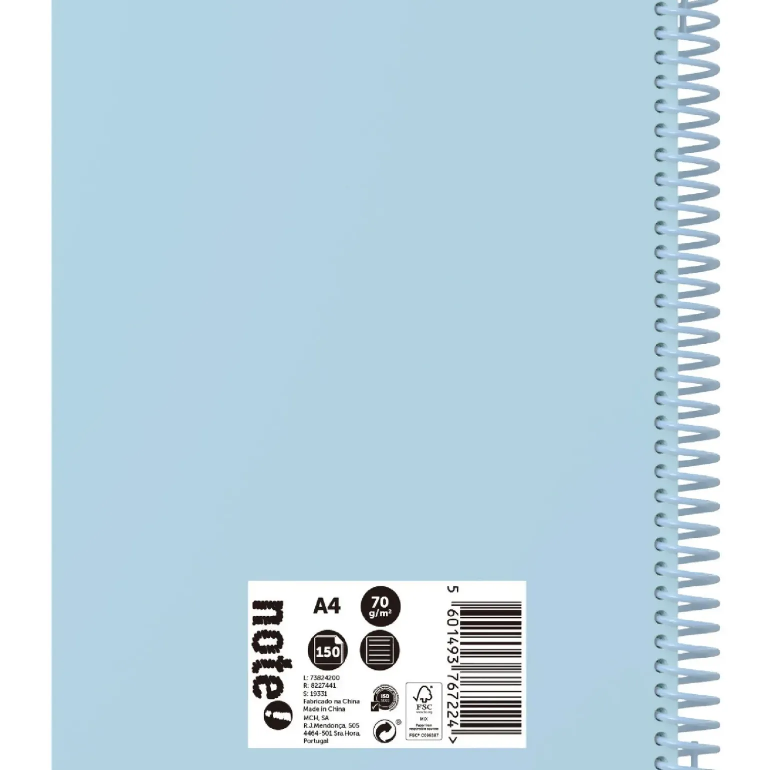 Caderno Espiral A4 150 Folhas 70G Pautado Note!