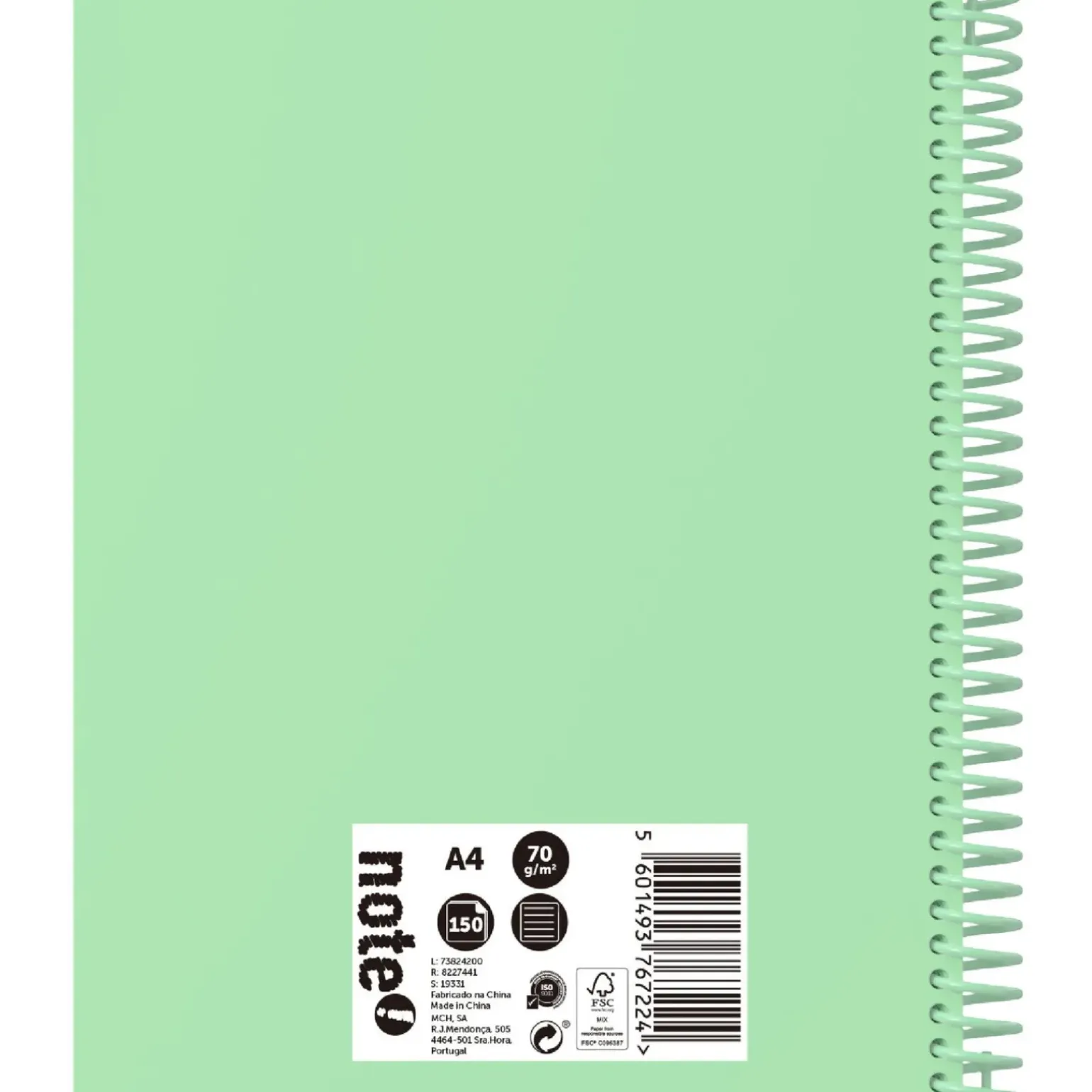 Caderno Espiral A4 150 Folhas 70G Pautado Note!