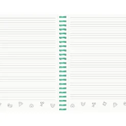 Caderno Espiral A4 80 Folhas 70G Pautado Pins Note!