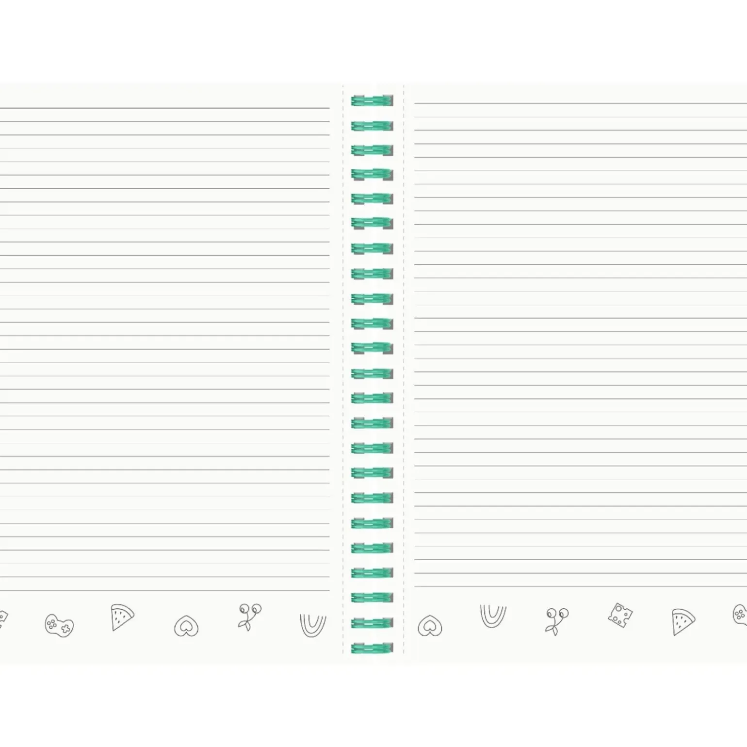 Caderno Espiral A4 80 Folhas 70G Pautado Pins Note!