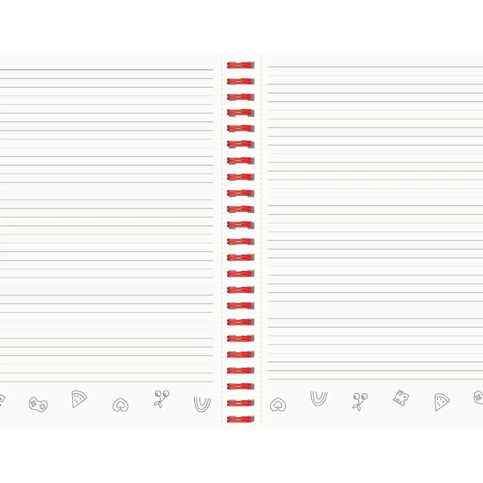 Caderno Espiral A4 80 Folhas 70G Pautado Pins Note!