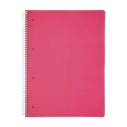 Caderno Espiral A4 120Folhas 70G Pautado Rosa Note!