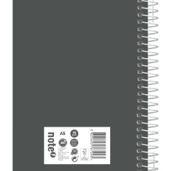 Caderno Espiral A5 80 Folhas 70G Pautado Tecnoline Note!