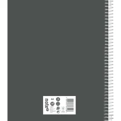 Caderno Espiral A4 80 Folhas 70G Pautado Tecnoline Note!