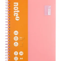 Caderno Espiral A4 Multidisciplinar Com Elástico 120 Folhas