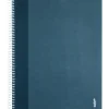 Caderno Espiral A5 Pautado Azul Escuro
