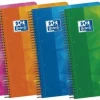 Caderno Espiral A4 Pautado com 3 Separadores (várias cores)
