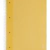Caderno Espiral A4 Pautado 100 Folhas 70g Mostarda Note!
