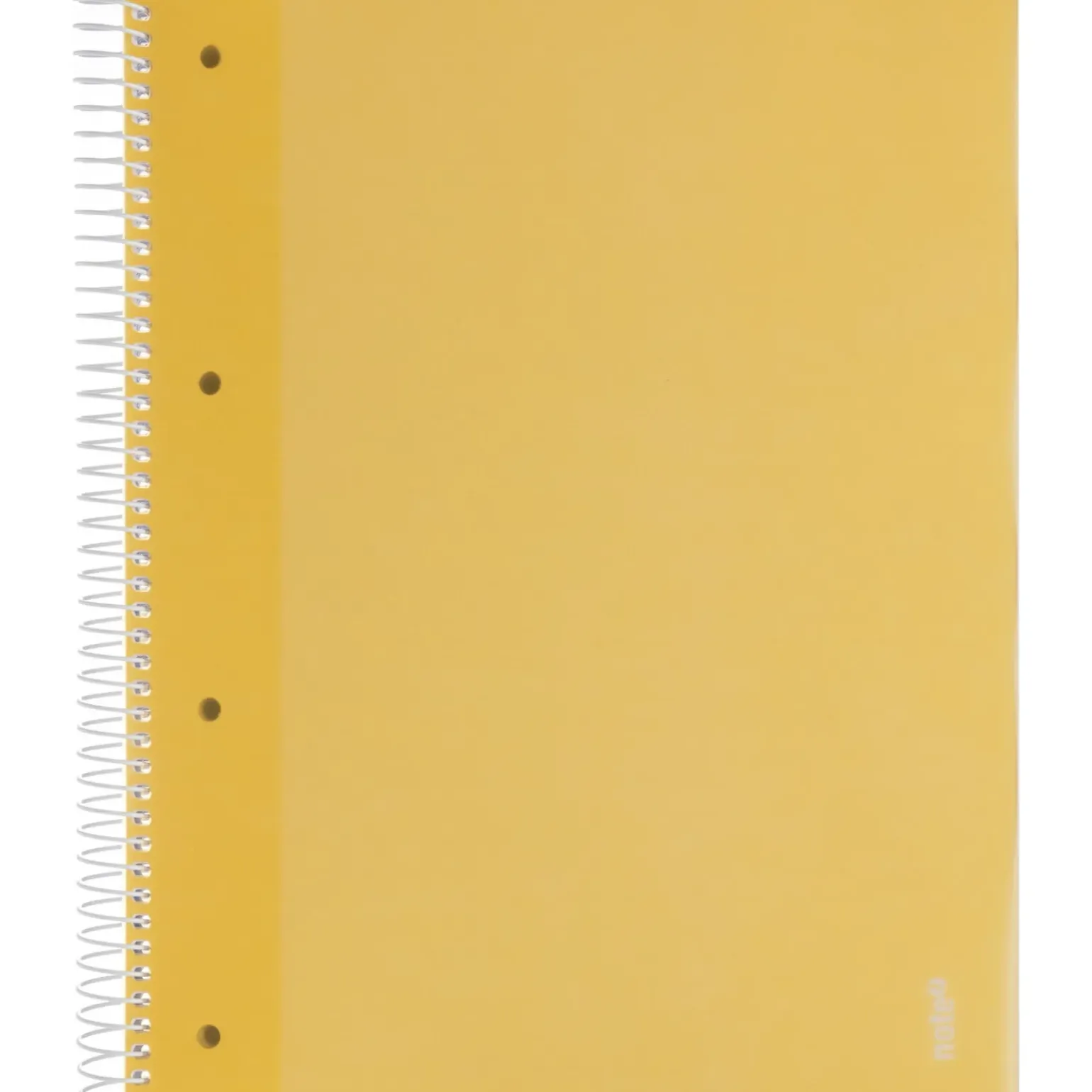 Caderno Espiral A4 Pautado 100 Folhas 70g Mostarda Note!