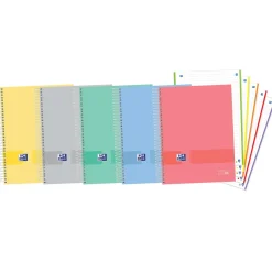 Caderno Espiral A4 Pautado 120 folhas 90g Oxford&You