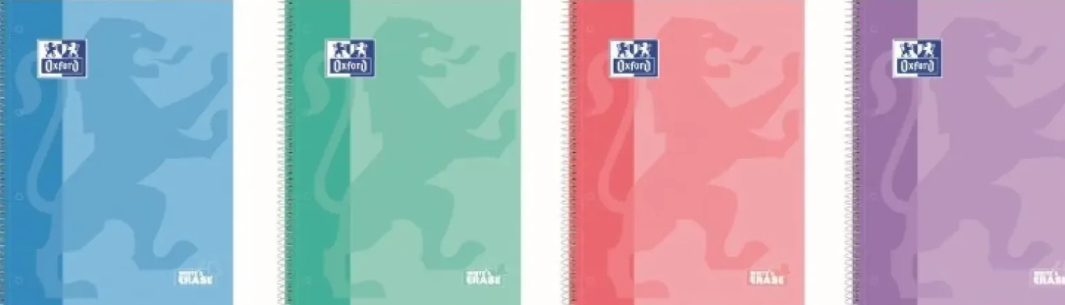 Caderno Espiral A4 Pautado 100 Folhas 90g Write&Erase Pastel