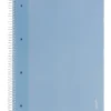 Caderno Espiral A4 Quadriculado 100 Folhas 70g Azul Claro Note!