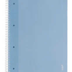 Caderno Espiral A4 Quadriculado 100 Folhas 70g Azul Claro Note!