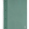 Caderno Espiral A4 Quadriculado 100 Folhas 70g Verde Escuro Note!