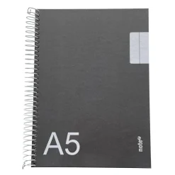 Caderno Espiral A5 Quadriculado 100Folhas Tecnoline Note!