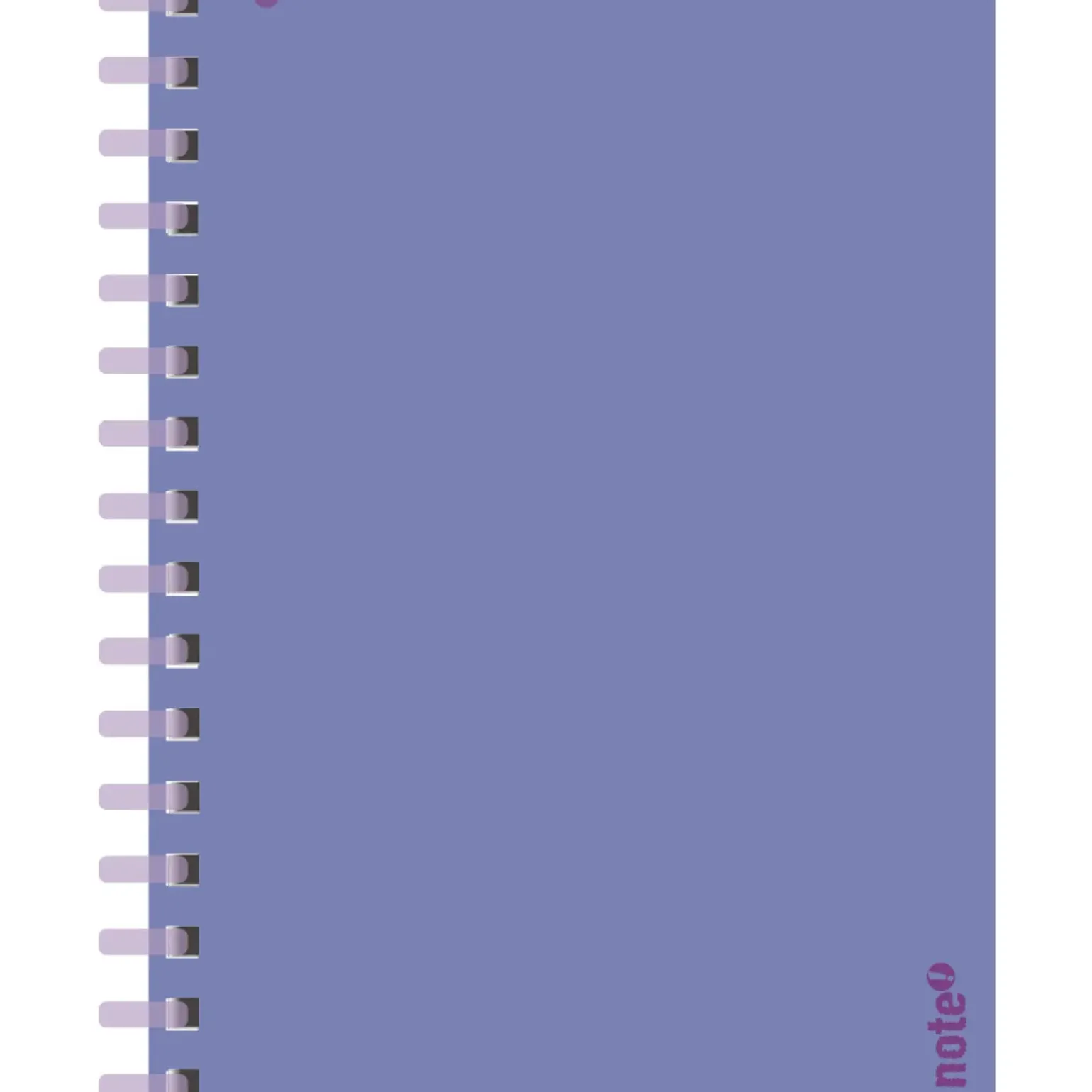 Caderno Espiral A5 Soft 80 Folhas 80G Quadriculado Note!