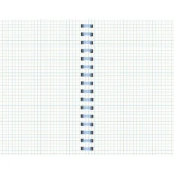 Caderno Espiral A5 Soft 80 Folhas 80G Quadriculado Note!