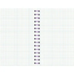 Caderno Espiral A5 Soft 80 Folhas 80G Quadriculado Note!