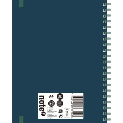 Caderno Espiral A4 Soft Universitário 80 Folhas 80G Pautado Note!