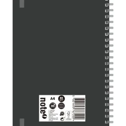 Caderno Espiral A4 Soft Universitário 80 Folhas 80G Pautado Note!