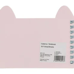 Caderno Espiral Liso 50 Folhas Cat Pet Friend