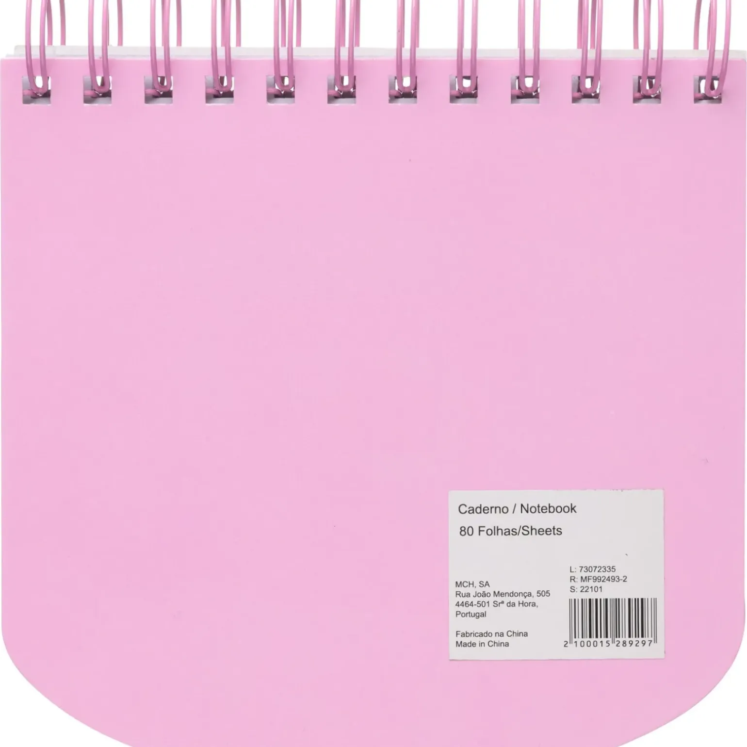 Caderno 80 Folhas Eye Pink Magic