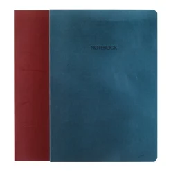 Caderno Gift A5 Capa Dura Liso 48 Folhas Azul/Vermelho