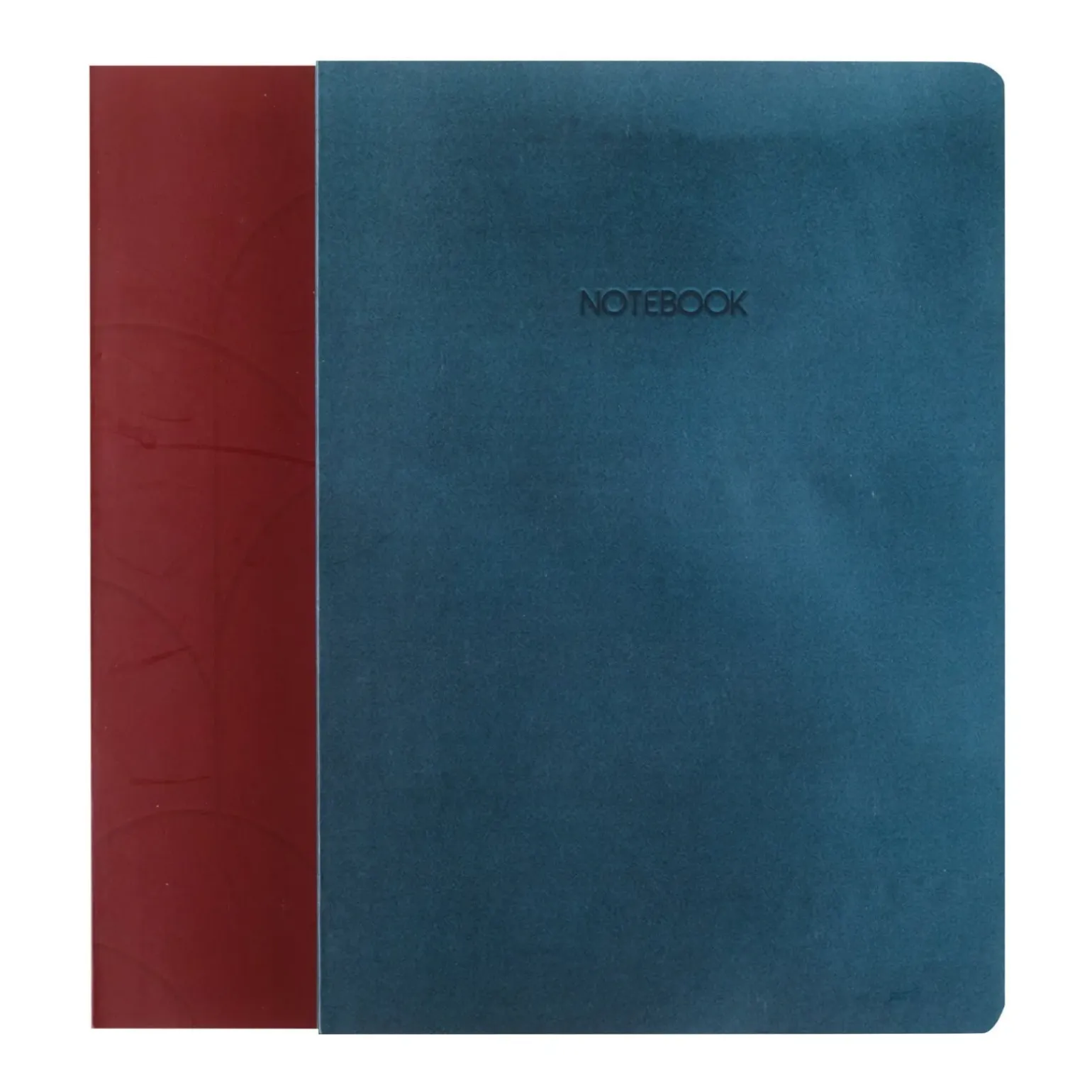 Caderno Gift A5 Capa Dura Liso 48 Folhas Azul/Vermelho