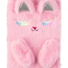 Caderno Gift A5 80 Folhas Peluche Gata Rosa