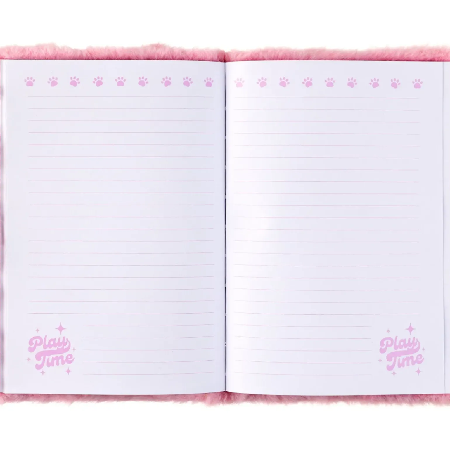 Caderno Gift A5 80 Folhas Peluche Gata Rosa