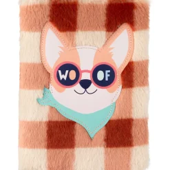 Caderno Gift A5 80 Folhas Peluche Woof Pet Friendly