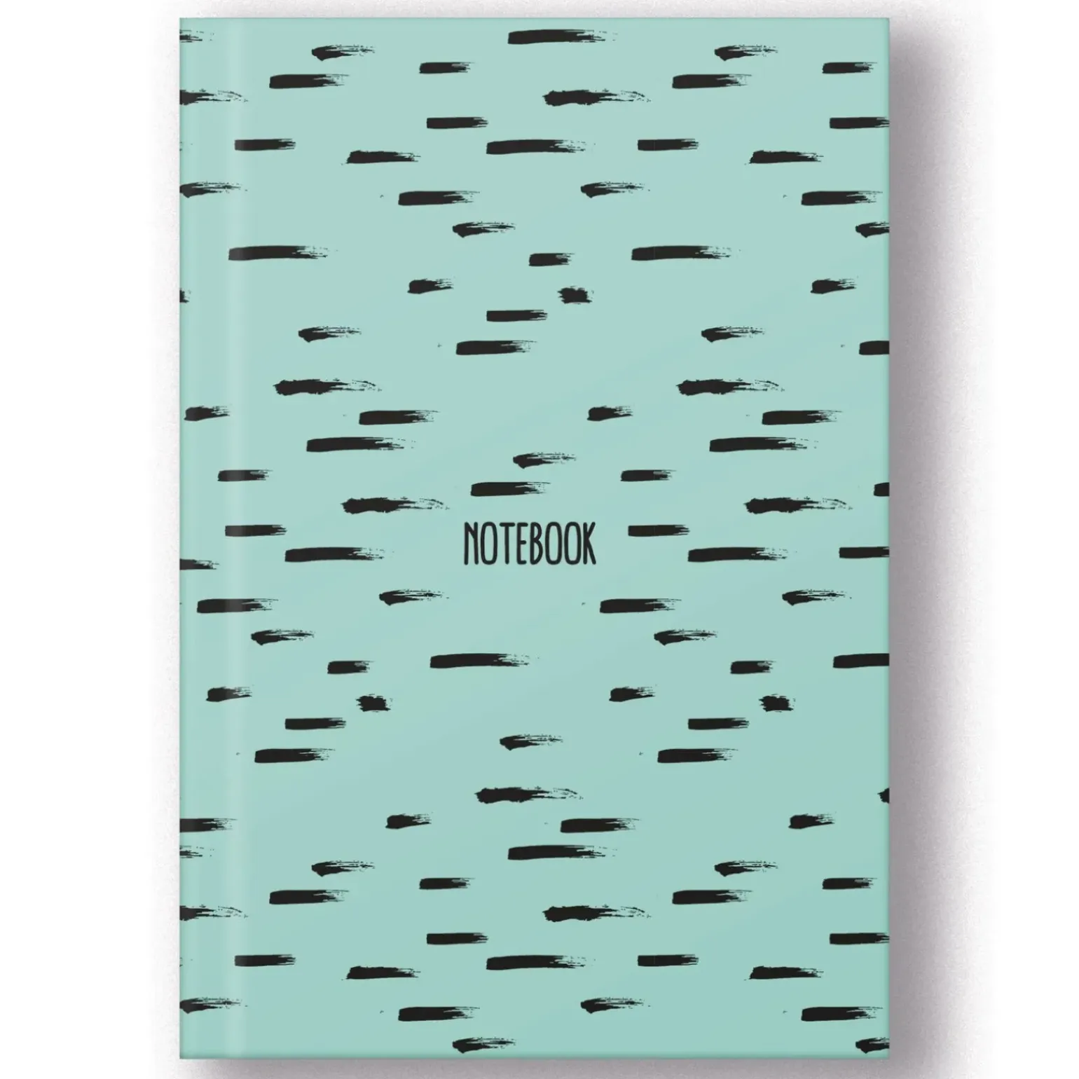 Caderno Gift A5 Whitebook 96 folhas Liso Verde Pastel